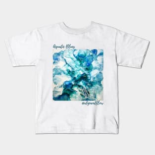 Aquatic Blues Kids T-Shirt